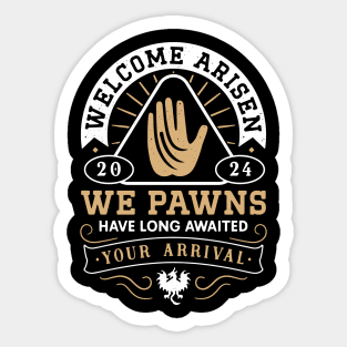 Welcome Arisen Emblem Sticker